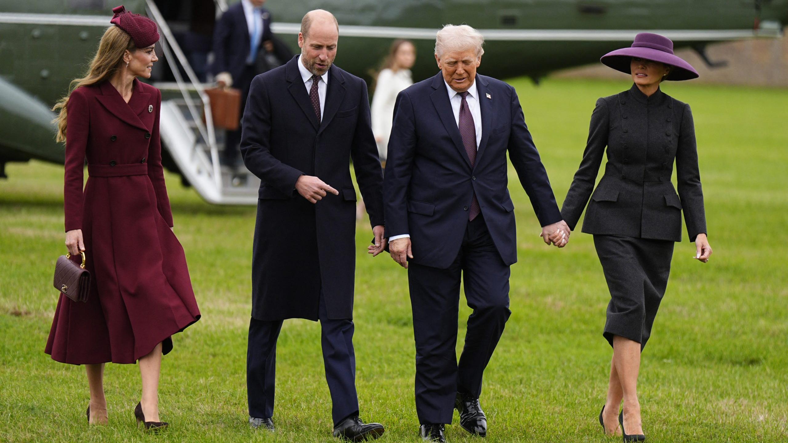 Trump's royal welcome